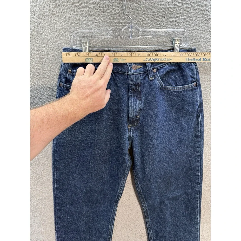 Wrangler‎ Jeans Mens 33x32 Blue Denim Regular Fit Workwear Chore Skater Grunge
